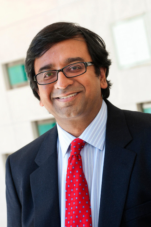 Professional headshot of new Hutton dean Ramesh Venkataraman